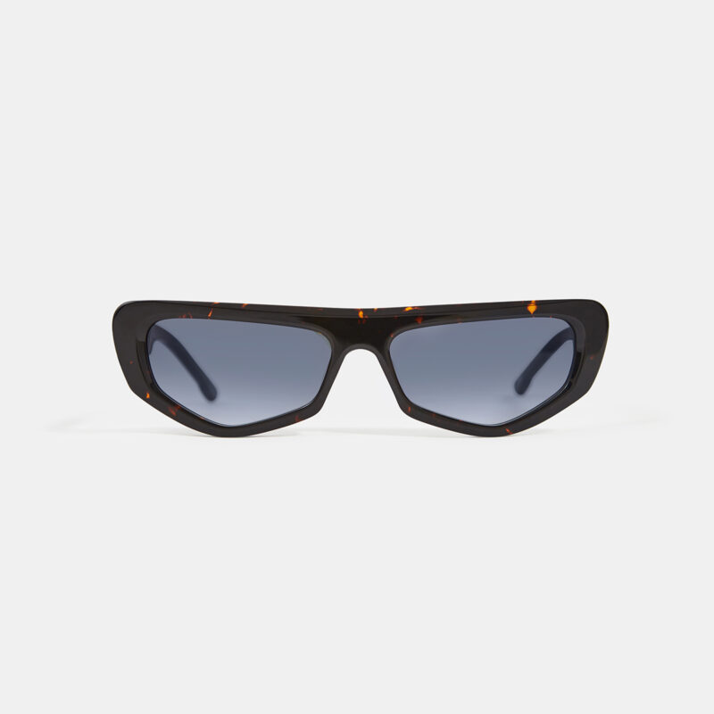Bianca Dark Tortoise Grey Blue Gradient