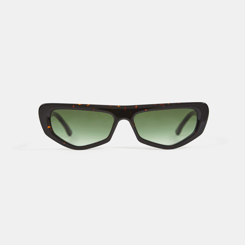 Bianca Dark Tortoise Green Gradient